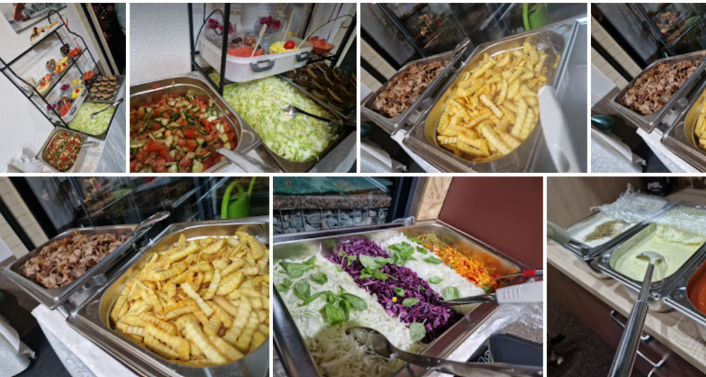 Chafing Dish – Speisenwärmer – Warmhaltebehälter – weiteres Bild