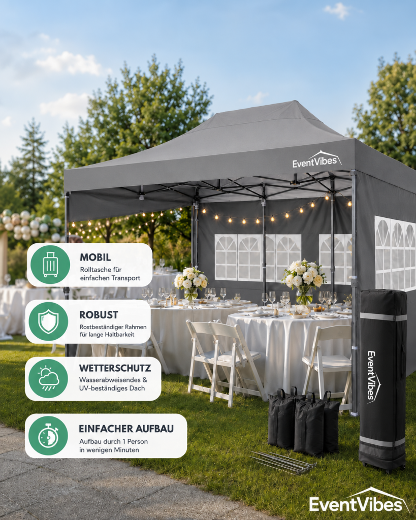 Zelt 3m*6m – weiteres Bild